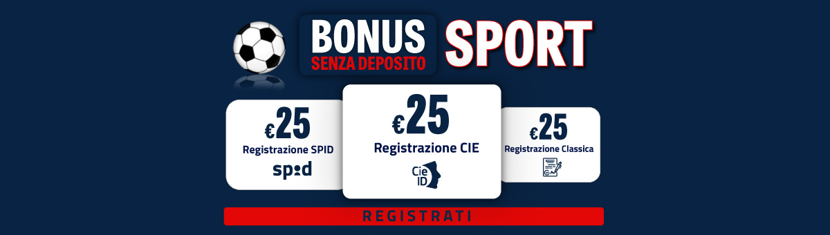 Bonus senza deposito Betflag